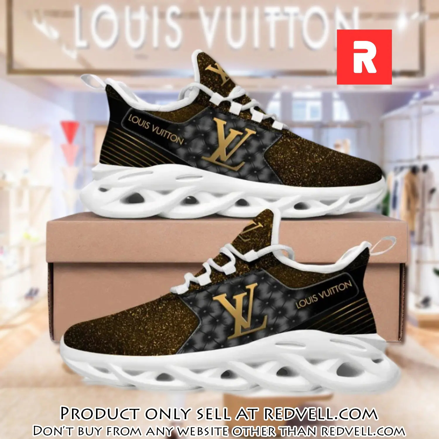 Louis vuitton bling max soul shoes luxury brand gifts for men women rv4510103